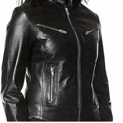 Urban Rider Black Leather Jacket